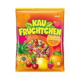 Kaufrüchtchen – 1 x 425G – Karamellbonbons mit fünf Fruchtaromen Naty Shop 425 Gramm