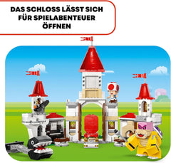 LEGO Super Mario Roys Kampf im Pilzpalast-Abenteuerset mit Nintendo-Charakteren, Geschenk für Mädchen, Jungen und Gamer ab 7 Jahren, 71435 Bausets. Besuchen Sie den LEGO-Store