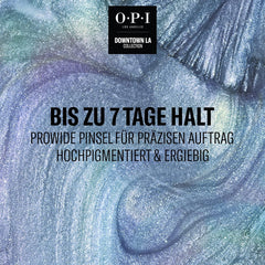 OPI-Nagellack in Blau- und Grüntönen – Schnell trocknender, splitterfester und langlebiger Nagellack – hält bis zu 7 Tage – mit extra breitem ProWide-Pinsel