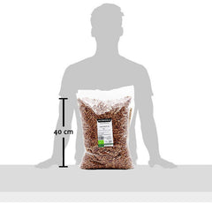 , Bio-Borlottibohnen 5 kg, getrocknete Bio-Hülsenfrüchte aus kontrolliertem Anbau, Cereals Naty Shop