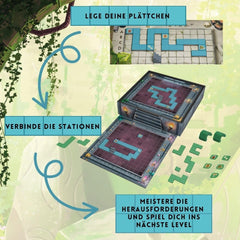 Magnetic Tiles Dungeon Breakout, fesselndes Dungeon-Abenteuer, Spiel zum Legen von Spielsteinen mit zunehmenden Herausforderungen, für 1–2 Spieler ab 6 Jahren