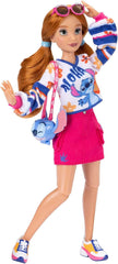 Disney ILY 4EVER Fashion Dolls Stitch mit roten Haaren, 29,2 cm groß, mit 13 Bewegungspunkten, zwei kompletten Mix-and-Match-Outfits und einem funkelnden Mickey-Ring für Sie! Naty Shop-Puppen
