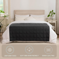 Good Nite Pătură cu greutate pentru adulți Pătură grea pentru simțuri calme Gri 8 Kg 150 X 200 Cm Plapumi si pilote Naty Shop