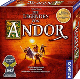 KOSMOS 691745 Legends of Andor – Grundspiel, Fantasy-Klassiker, Kennerspiel des Jahres 2013, kooperatives Fantasy-Brettspiel, ab 10 Jahren