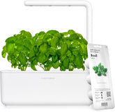 Click and Grow Growbox, Smart Garden, einfacher als ein Hydrokultur-Anbausystem, Indoor-Garten, Kräutergarten, Indoor-Gewächshaus mit 3 Pflanzenkapseln im Lieferumfang enthalten, weiß