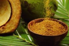 SVATV Braunes Palmzuckerpulver, 227 Gramm Süßstoffe Naty Shop