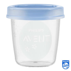 Philips AVENT SCF619/05 Aufbewahrungsbecher für Muttermilch, Becher inklusive Deckel, Zubehör für Lebensmittel und Stillen, Bebe Naty Shop