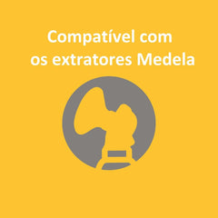 Medela 008.0137 Babyflasche mit Sauger, mehrfarbig Zubehör Essen und Stillen Bebe Naty Shop