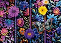 Educa - Puzzle mit 500 Teilen für Erwachsene | Bada Bloom. Abmessungen: 48 x 34 cm. Inklusive Fixpuzzle-Puzzlekleber. Seit 11 Jahren (19909) Puzzle Naty Shop