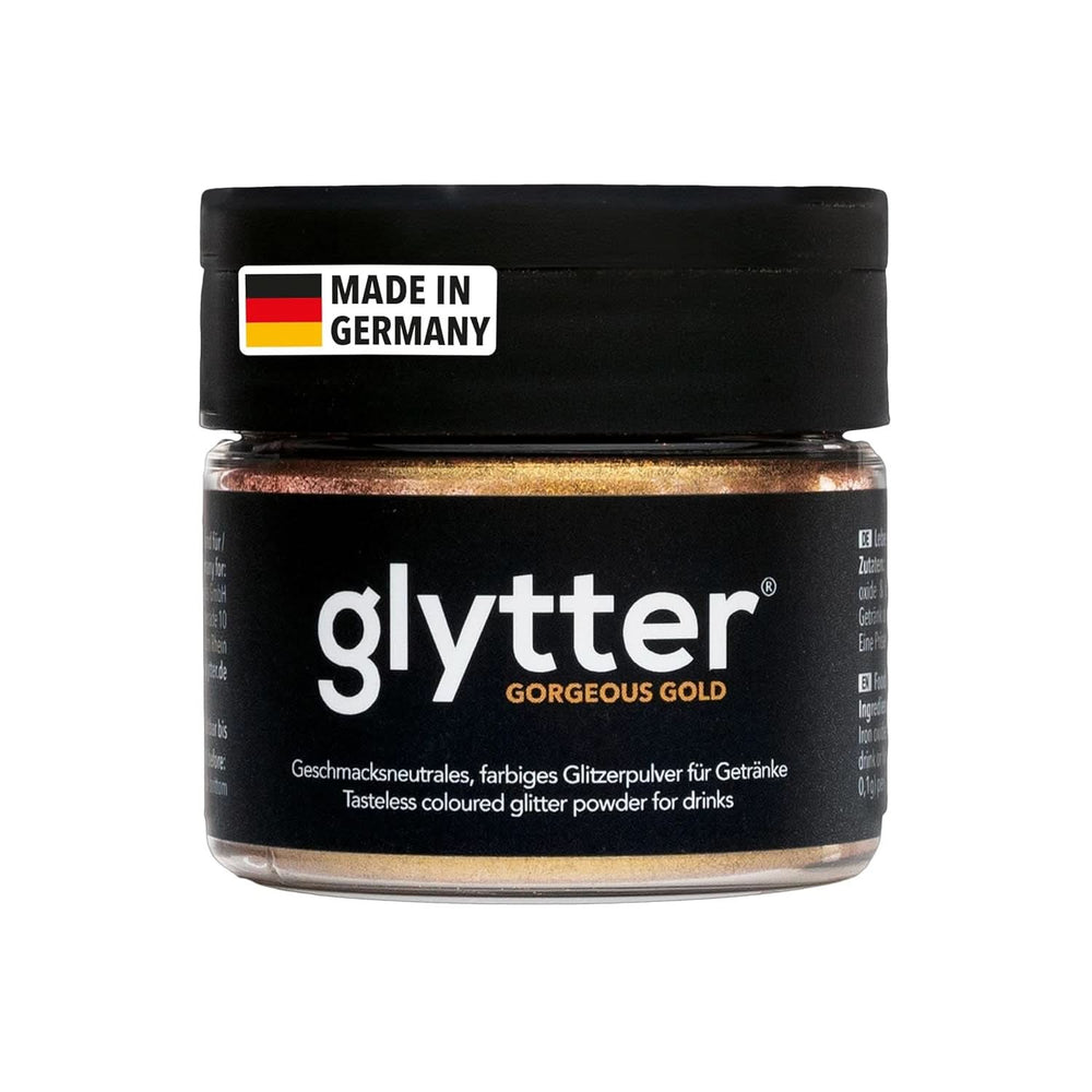 Glytter, essbarer Glitzer für Getränke und Flüssigkeiten, 10 Gramm Glitzer Naty Shop