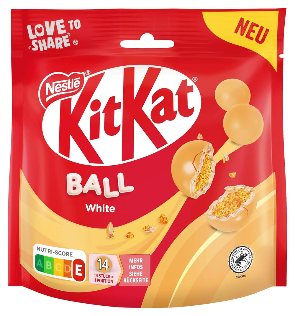 NESTLÉ weiße Kugeln, 1er Pack (1 x 130g)