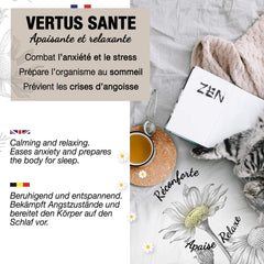 ORIGEENS Ceai organic din flori de mușețel din Europa, 100 g | Frunze de ceai vrac, ceai organic pentru somn și digestie | Mușețel german | Certificat și ambalat în Germania