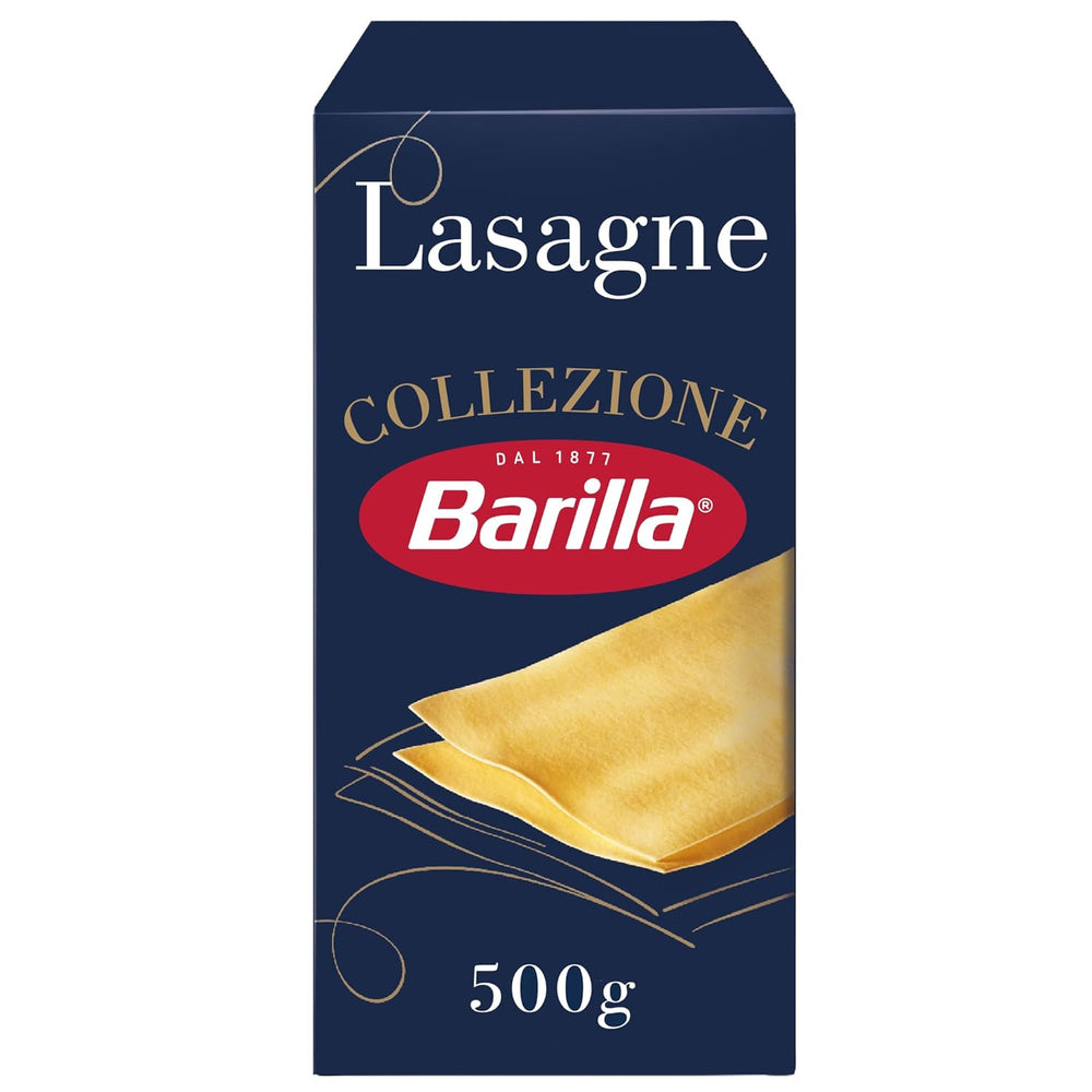 Barilla Collezione Lasagne Pasta aus Hartweizen, immer al dente, 500g