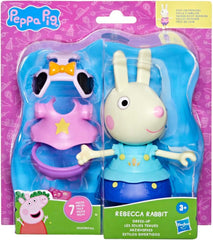 Peppa Pig Luisa Spoon - Figurină distractivă de îmbrăcat, păpușă de 15 cm pentru fete cu accesorii și haine de îmbrăcat, set de jucării interactive pentru copii mici de la 3 ani în sus