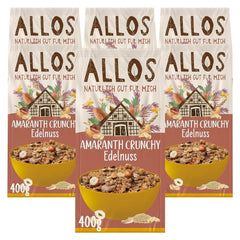 ALLOS Amaranth Crunchy Nobleuss | Bio-Müsli Nuss-Hafer-Getreide für die Kleinen Cereals Naty Shop Standardtitel