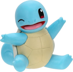 Pokémon PKW3586 – Kampffiguren-Paket – Pikachu und Schiggy, offizielle detaillierte Figuren, je 5 cm, Actionfiguren Naty Shop