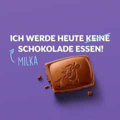 Ciocolată Milka cu linte colorată cu cacao – Ciocolată cu lapte alpină cu linte crocantă cu ciocolată – 100g
