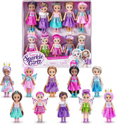 -Dolls-4.7"-Fantasy Little Friend Collection Set of 10