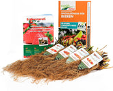 Bio Erdbeerpflanzen Anbau-Set: 40 Gemischte Biologische Erdbeerpflanzen Inkl. Bio Dünger - Sorten: Rumba, Verdi, Malwina, Ostara, Frigo- Erdbeeren Von Erdbeerprofi.De