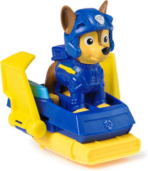 PAW PATROL Chase Action Pup Mini-Rettungsflugzeug-Spielset mit klappbaren Flügeln, Spielzeug für Kinder ab 3 Jahren, Actionfiguren, Naty Shop