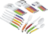 Pradel Excellence I7214P Besteckgarnitur Laguiole, Pastellfarben, 24-Teilig Kitchen Naty Shop