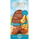 Lindt GOLDHASEN Tafel Caramel & Salz | 115 G | Vollmilch-Schokolade Nach Goldhasen-Rezeptur Mit Feinem Caramel & Salz | Schokoladen-Geschenk Für Ostern Naty Shop Default Title