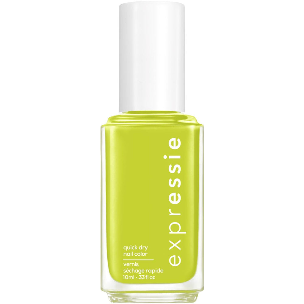 Essie Schnelltrocknender Nagellack „Expression“, vegane Formel ohne tierische Inhaltsstoffe, Nr. 565 Hauptfigur Moment, grün, 1 x 10 ml