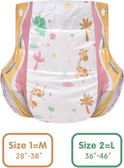 Landofgenie Slip-On-Windeln für Erwachsene für die Nacht, 10 Stück