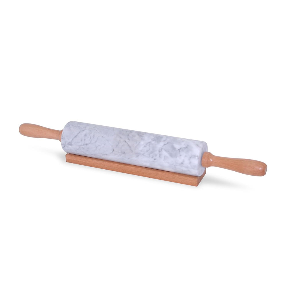 Sucitor din marmură Küchenprofi cu bază din lemn gri-maro, dimensiuni: 5,9 cm x 5,9 cm x 47,3 cm, 10 0248 10 47