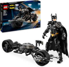 LEGO DC Batman: Batman-Bausteine mit Batpod, Superhelden-Filmspielzeug, Abenteuerspielset für Kinder, Geschenk für Jungen und Mädchen 76273 Bausets Besuche den LEGO-Store Standardtitel