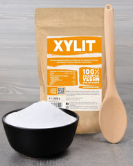 Premium-Xylit mit einer Süßkraft von 1:1 im Vergleich zu Zucker, 1 kg Süßstoffe Naty Shop