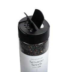- Gerösteter schwarzer Sesam 150g | Ballaststoffreich | Proteinquellen vegan | Reiches Aroma | Antioxidans | Einfach streuen