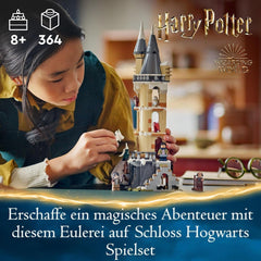LEGO Harry Potter Eulerei im Schloss Hogwarts, Abenteuerset mit Spielzeugtieren und 3 Minifiguren, Filmspielzeug für Kinder, Geschenk für Mädchen, Jungen und alle Fans ab 8 Jahren 76430 Bausets Besuchen Sie den LEGO-Store