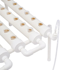 Hydroponische Systeme Grow Set Hydrokultur Pflanze Gemüse Hydroponische Pflanzen BewäSserung System Garten Kit Garden Tool Pflanze Sites Growing Hydroponics Hydroponisches Anzuchtsystem 54LöCher 6Rohr