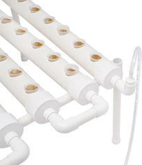 Hydroponische Systeme Grow Set Hydrokultur Plant Vegetable Hydroponic Pflanzen BewäSserung System Garten Kit Garden Tool Pflanze Sites Growing Hydroponics Hydroponisches Anzuchtsystem 54LöCher 6Rohr