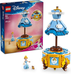 LEGO® Disney Princess Cinderella-Kleid, Spielzeug für Jungen und Mädchen ab 9 Jahren – enthält einen Kleiderbügel, eine Cinderella-Minipuppe und eine Mausfigur – Creative Playset 43266 Bausets Beuche den LEGO-Store Standardtitel