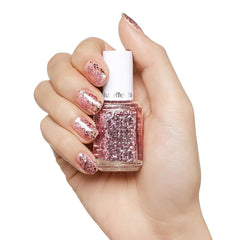 Oja cu sclipici Essie pentru unghii strălucitoare, nr. 275 a cut above, sclipici/roz, 13,5 ml