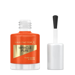 Max Factor Miracle Pure Nail, ultraglänzender, intensiv gefärbter Nagellack mit dem Glanz heilender Kristalle und pflegenden Inhaltsstoffen, Farbe 430 Bold Jasper