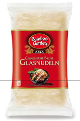 Chinesische breite Glasnudeln, 250g (Verpackungsdesign kann variieren)