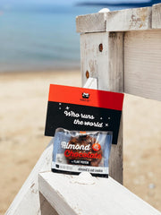 Migdale și Ciocolată - Fursecuri Vegane Ambalate Individual, Fără Gluten, Fără Soia, Organice, Migdale și Ovăz - Pachet Multiplu de 12 x 50g (Pachet de 2)