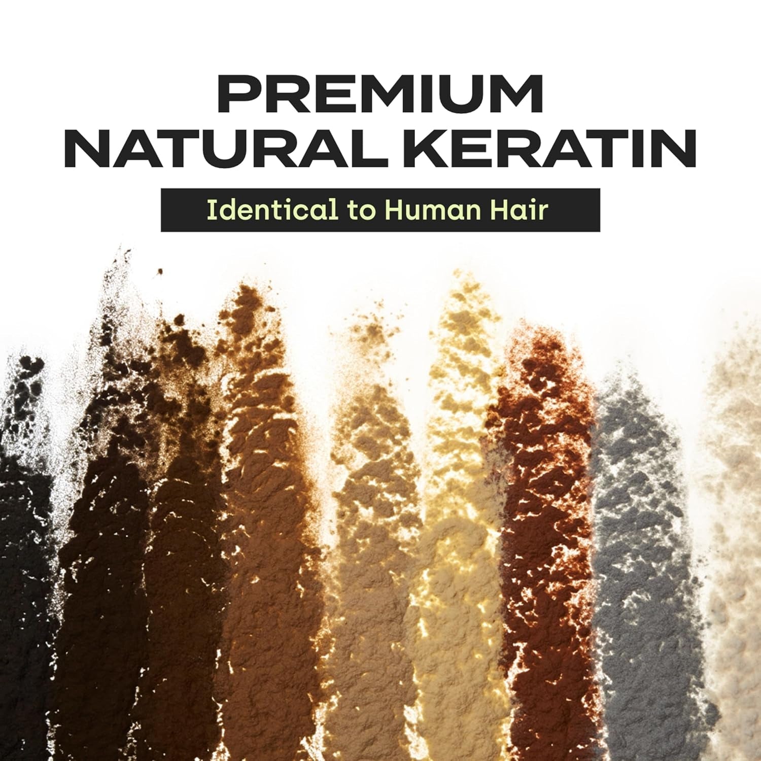 Păr împrăștiat de culoare maro închis pentru un păr mai plin în câteva secunde, pudră de păr pentru un aspect autentic, păr de vărsare pentru pierderea părului pentru bărbați și femei, 55g Ingrijirea parului Naty Shop