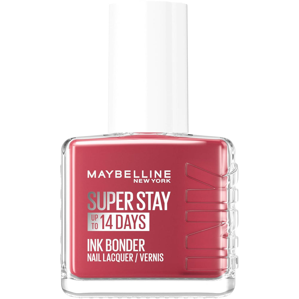 Maybelline New York Intense Pigmented Long Lasting Stärkt beschädigte Nägel Superstay Ink Bonder Really Rosy 202 12 ml
