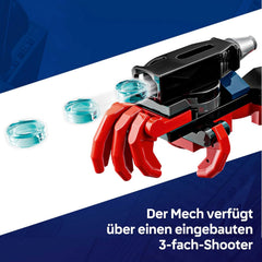 LEGO | Marvel Miles Morales Mech Vs. Spider-Man 2099 – Superhelden Spielzeug mit Actionfigur und 2 Minifiguren sowie Razor-Web und Power-Blast-Elementen – Geschenk für Jungen ab 6 Jahren – 76337