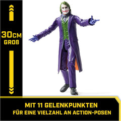 DC Comics The Dark Knight – Joker-Actionfigur, bekannt aus der legendären Trilogie The Dark Knight in 30 cm. Ab 3 Jahren Actionfiguren Naty Shop