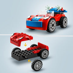 LEGO 10789 Marvel Spider-Mans Auto und Doc Ock Set, Spidey und seine Super-Freunde, baubares Spielzeug für Jungen und Mädchen ab 4 Jahren, mit im Dunkeln leuchtenden Teilen
