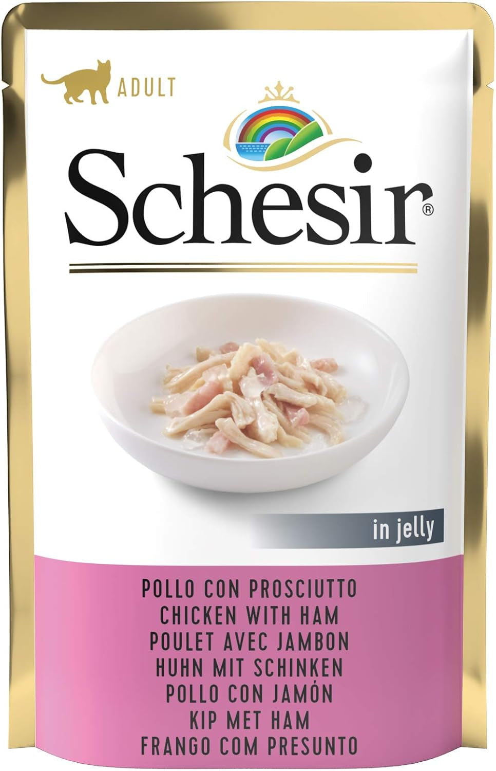 Cat Jelly Tuna With Seabass, hrană umedă pentru pisici, 30 pungi X 50 g