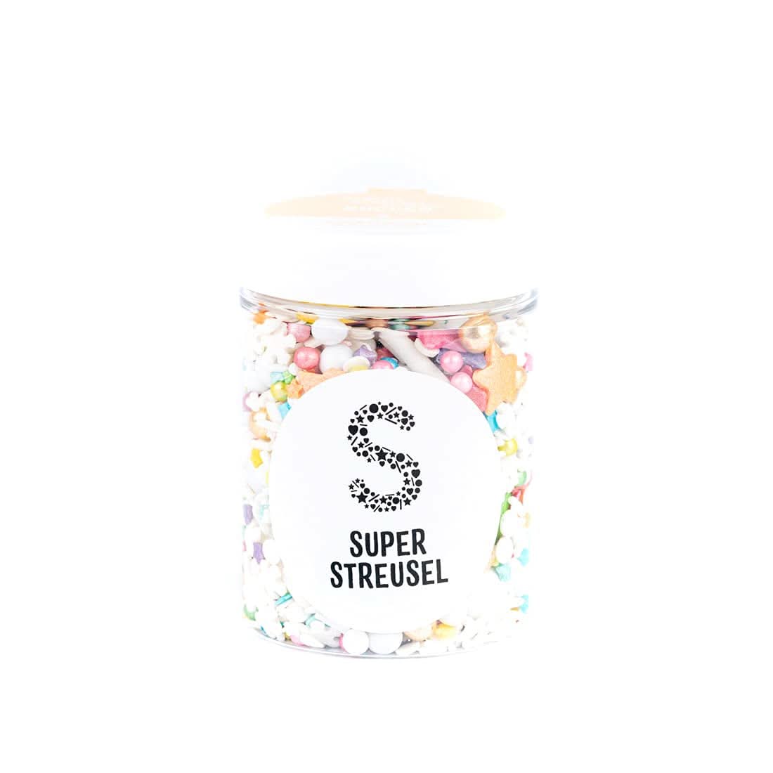 Super Streusel, Crăciun colorat, Sprinkles premium, 90 grame Sprinkles Naty Shop
