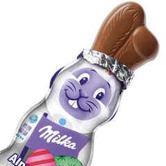 Milka Smiling Bunny Alpine Milk Design Edition – Osterschokolade mit 3 verschiedenen Designs – 24 x 45g
