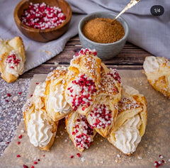 RUF Reischips, ohne künstliche Zusatzstoffe, Fruchtmischung für Brei und Gebäck, glutenfrei, vegan, 15 Gramm Streusel Naty Shop