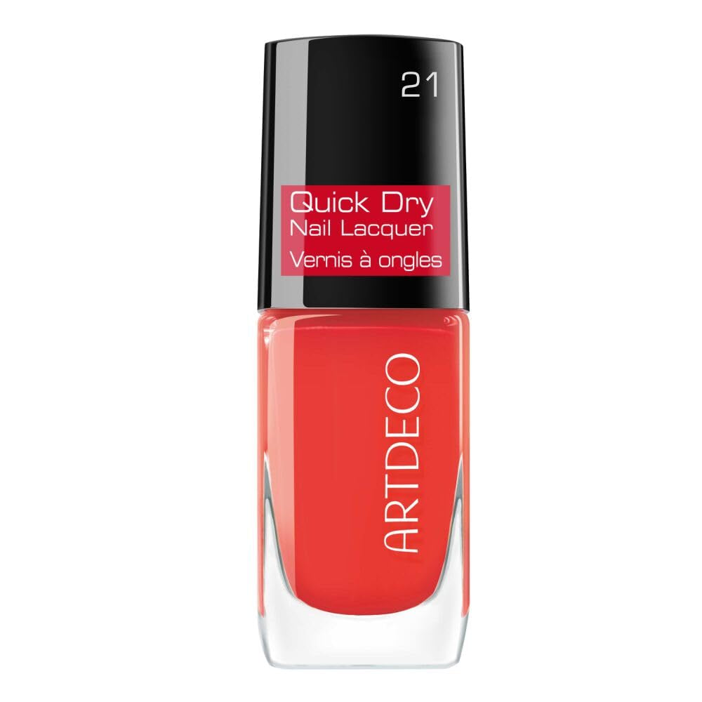 ARTDECO Quick Dry Nagellack, schnell trocknender Nagellack in 12 Nagellackfarben, vegan, 1 x 10 ml